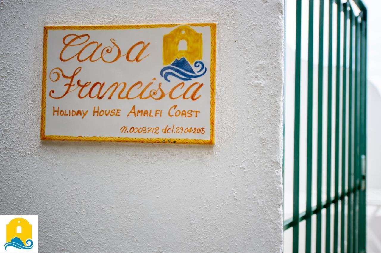 Casa Francisca Villa Praiano Exteriör bild